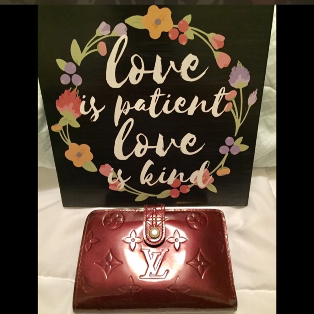 Louis Vuitton Vernis French Wallet~Authentic